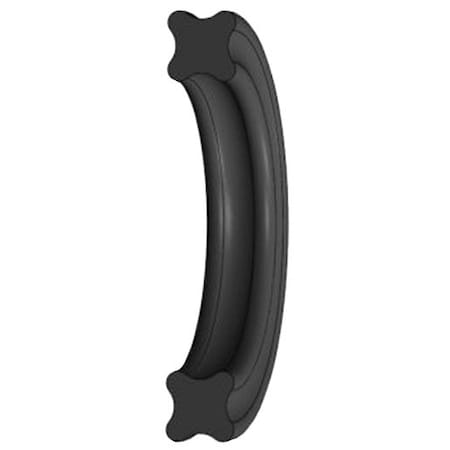 Dichtomatik Quad Ring; 1-1/2 in. ID X 3/16 in. CS; N70 Q-325 N70R